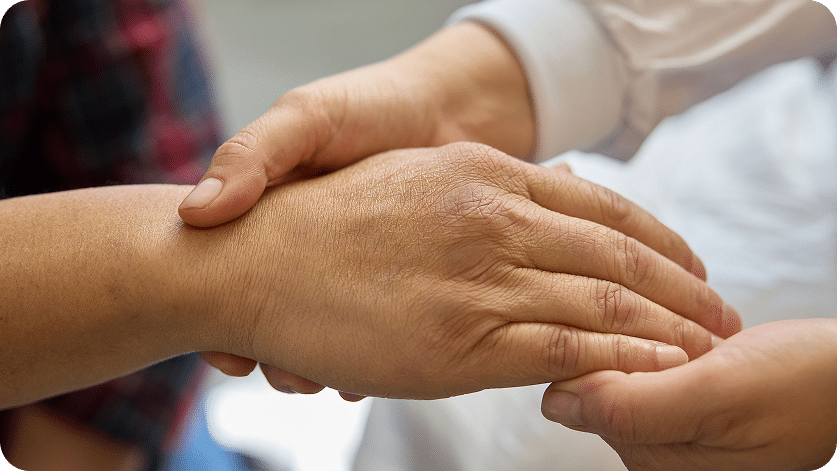 too-many-people-are-left-untreated (1) Image of hands being touched and examined
